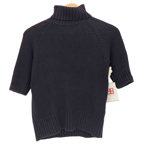 ポロスポーツラルフローレン POLO SPORT RALPH LAUREN コットンレーヨン タートルネック 半袖ニット レディース import:M