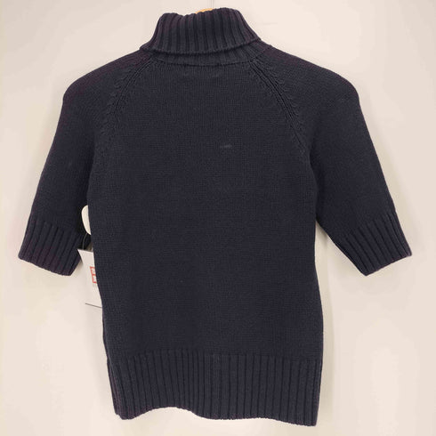 ポロスポーツラルフローレン POLO SPORT RALPH LAUREN コットンレーヨン タートルネック 半袖ニット レディース import:M