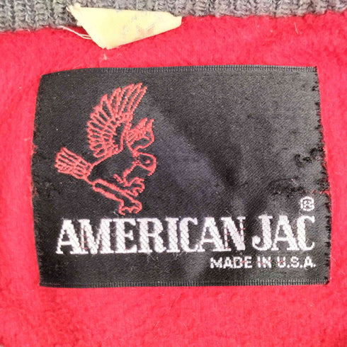 AMERICAN JAC USA製 裏地フリース ワークジャケット メンズ 1X