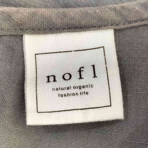 ノフル nofl 綿麻天日干しブラウス レディース ML
