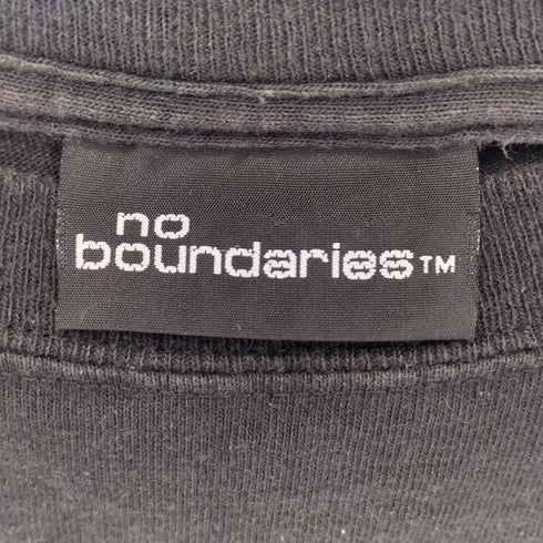 ノーバウンダリーズ no boundaries 90~00s YOU GOT A PROBLEM メッセージプリントクルーネック 半袖Tシャツ メンズ L
