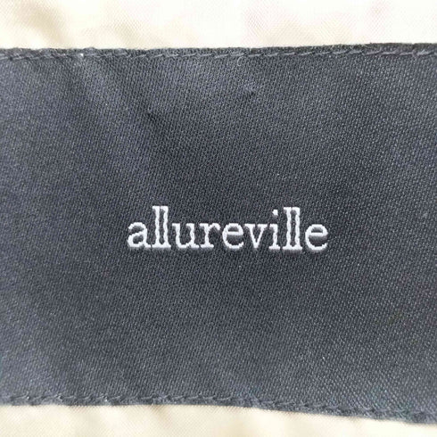 アルアバイル allureville 24AW ナイロンツイル MA-1 ブルゾン ジャケット レディース JPN:2