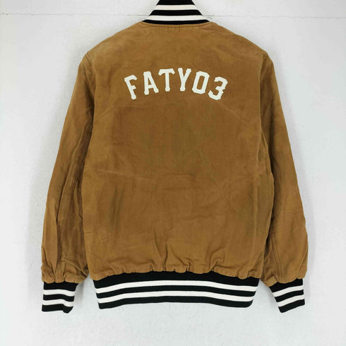エフエーティー FAT THROWBACK ダック地 スタジャン メンズ SKINNY