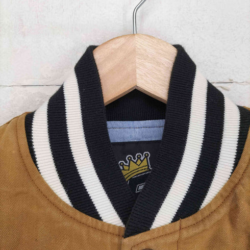 エフエーティー FAT THROWBACK ダック地 スタジャン メンズ SKINNY