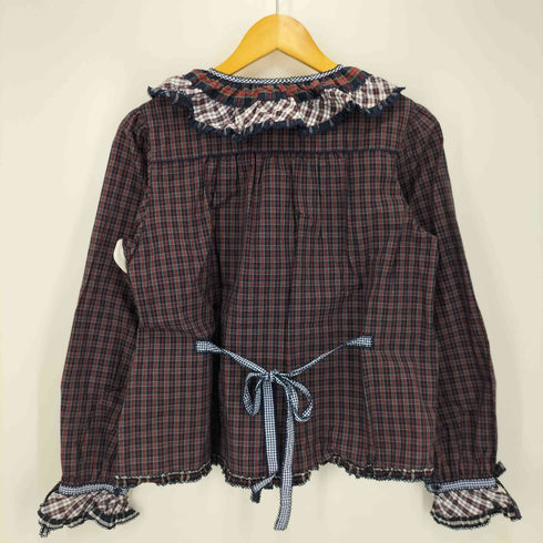 ピンクハウス PINK HOUSE 25AW ローンフリルブラウス レディース