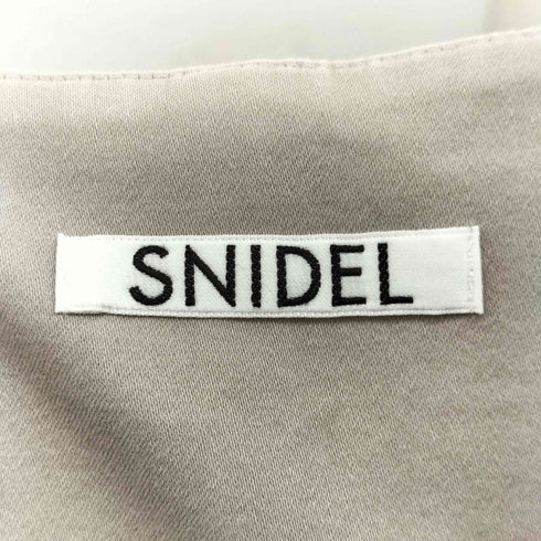 スナイデル snidel ハイウエストヘムフレアスカート レディース JPN:0