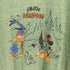 レーヨン混 キャラクタープリント Enjoy Camping クルーネックTシャツ メンズ import:L
