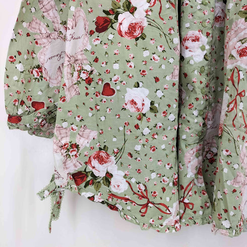 ピンクハウス PINK HOUSE 23SS オーナメントローズ チュニック レディース