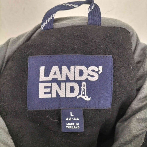 ランズエンド LANDS END スタンドカラー ハーフコート メンズ JPN:L
