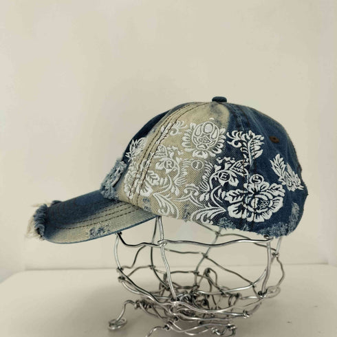アリーズ ARIES 25SS Destroyed Lace Cap 'Denim デニムキャップ メンズ