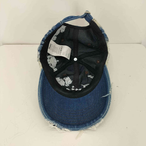 アリーズ ARIES 25SS Destroyed Lace Cap 'Denim デニムキャップ メンズ