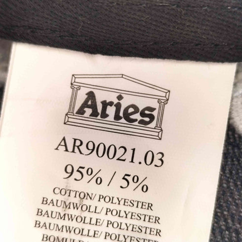 アリーズ ARIES 25SS Destroyed Lace Cap 'Denim デニムキャップ メンズ