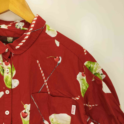 ピンクハウス PINK HOUSE 24SS クリームソーダ プリント ブラウス レディース