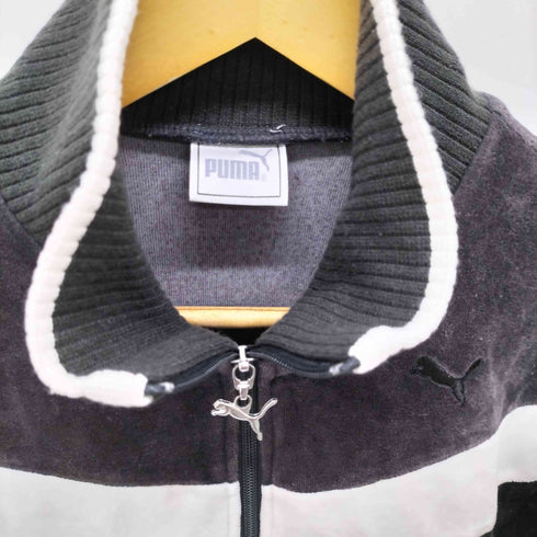 プーマ PUMA ベロア トラックジャケット レディース JPN:M