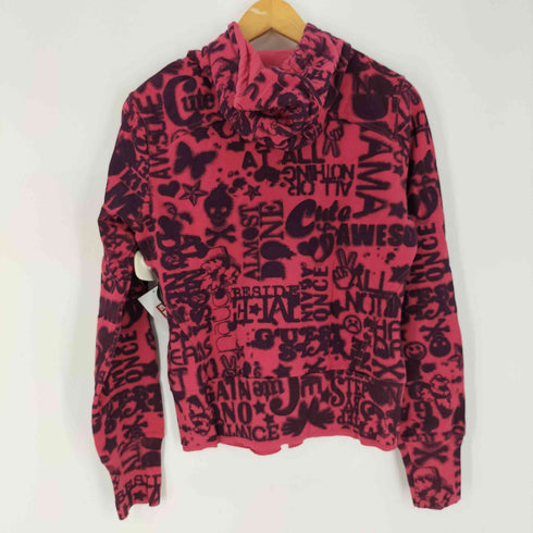 ザラ ZARA Y2K 総柄 シップパーカー メンズ import:L