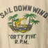 フォーティファイブアールピーエム 45rpm SAIL DOWN WIND FORTY FIVE クルーネックTシャツ メンズ JPN:3