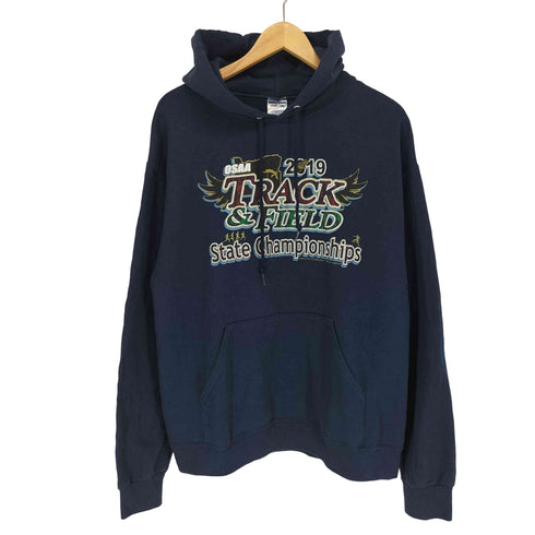 ジャージーズ JERZEES プリントプルオーバーパーカー メンズ JPN:M