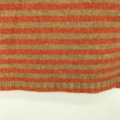グローバルワーク GLOBAL WORK CASHMERE&ANGORA カシミヤ混 アンゴラ混 ボーダー ニット レディース JPN:M