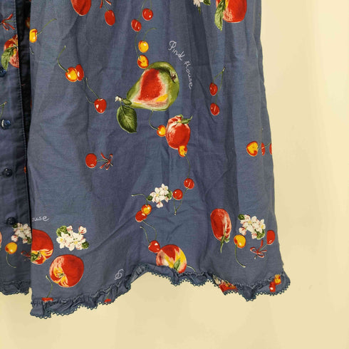 ピンクハウス PINK HOUSE 24AW フルーツ プリント スカート レディース