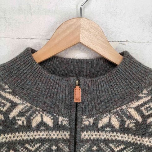 vineyard vines ノルディック柄 ハーフジップセーター メンズ JPN:L