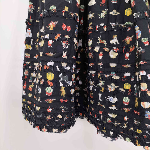 ピンクハウス PINK HOUSE 23AW Favorites プリントスカート レディース