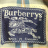 バーバリーズ BURBERRYS 裏地チェック 比翼ステンカラー ハーフコート メンズ