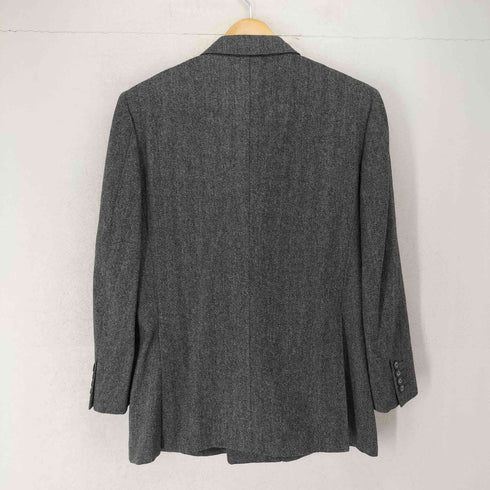 バーバリーズ BURBERRYS CASHMERE カシミヤ混 ダブルブレストテーラードジャケット2タックスラックス セットアップ メンズ 165
