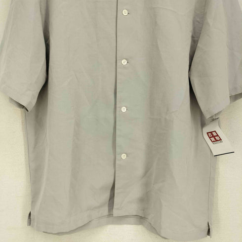 ビューティーアンドユースユナイテッドアローズ BEAUTY & YOUTH UNITED ARROWS シルキータッチ キャンプカラー フォルム シャツ メンズ import:M