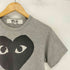 プレイコムデギャルソン PLAY COMME des GARCONS ブラックハート S/S Tシャツ レディース import:S