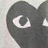 プレイコムデギャルソン PLAY COMME des GARCONS ブラックハート S/S Tシャツ レディース import:S