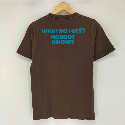 ヒステリックグラマー HYSTERIC GLAMOUR NOBODY KNOWS 両面プリント S/S Tシャツ Y2K レディース import:S