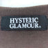 ヒステリックグラマー HYSTERIC GLAMOUR NOBODY KNOWS 両面プリント S/S Tシャツ Y2K レディース import:S