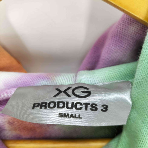 XG PRODUCTS 3 / Tie-Dye Cropped Hoodie タイダイ クロップドパーカー レディース import:S