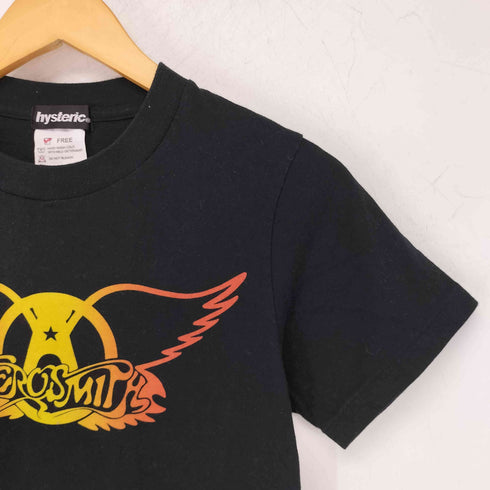ヒステリック HYSTERIC バンドロゴプリント S/S Tシャツ Y2K レディース FREE