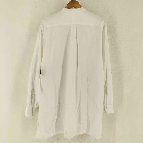 コモリ COMOLI 19AW 長袖 コットン バンドカラー シャツ メンズ 2