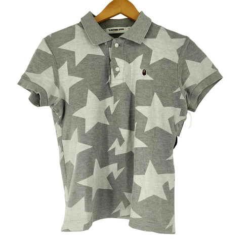 アベイシングエイプ A BATHING APE 00S スター ポロシャツ メンズ JPN:S