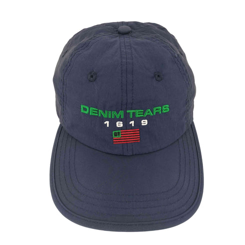 DENIM TEARS デニムティアーズ 1619 6P CAP 6パネル ナイロン キャップ メンズ FREE