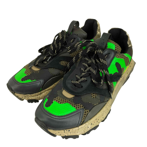 ヴァレンティノガラヴァーニ VALENTINO GARAVANI カモフラ ローカットスニーカー メンズ EUR:44