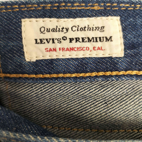 リーバイス Levis PREMIUM ボタン裏4985 501ボタンフライデニムパンツ メンズ W28