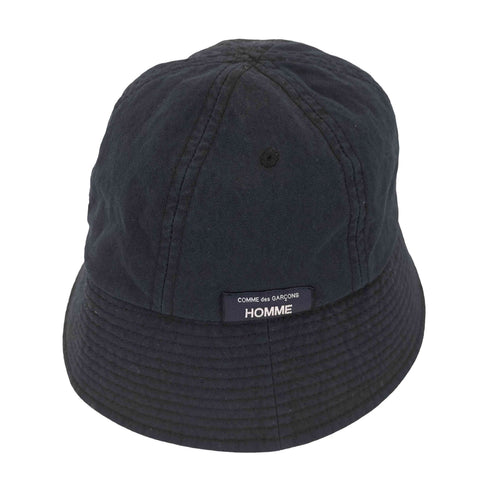 コムデギャルソンオム COMME des GARCONS HOMME ナイロン オックス製品染 バケットハット メンズ S