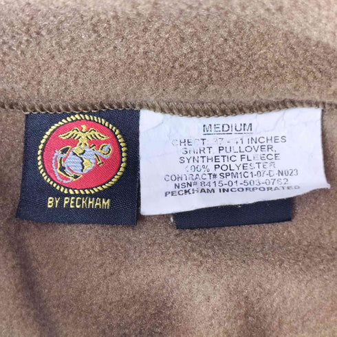 ユーエスマリン U.S.MARINE USMC POLARTEC プルオーバー フリースライナー PECKHAM社製 メンズ import:M