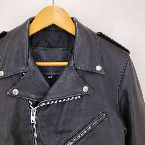 B‘S LEATHER BIKERS ダブル ライダース ジャケット メンズ US:34