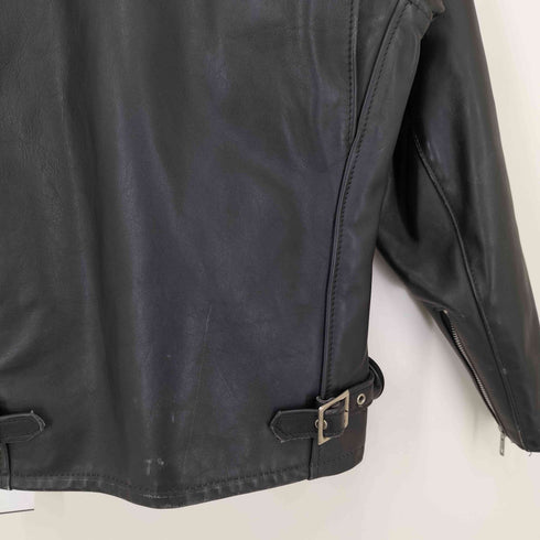 ショット Schott USA製 641 ボアライナー付き レザー シングル ライダース ジャケット メンズ 32