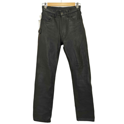 AERO LEATHER STEER HIDE ステアハイド ストレートレザーパンツ メンズ US:28-29