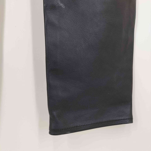 AERO LEATHER STEER HIDE ステアハイド ストレートレザーパンツ メンズ US:28-29