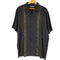 ジョンヘンリー JOHN HENRY 開襟 刺繍デザイン 半袖 シャツ メンズ import:XL
