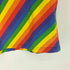 バレンシアガ BALENCIAGA RAINBOW PRINT COTTON T SHIRT レディース import:L