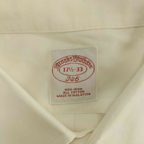 ブルックスブラザーズ BROOKS BROTHERS コットン シングルポケット 長袖 シャツ メンズ 17 2/1-33