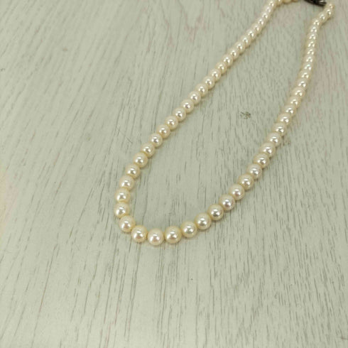 SILVER刻印 パール ネックレス レディース