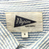 ピルグリムサーフプラスサプライ Pilgrim Surf+Supply シアーサッカー ストライプ柄 半袖 BDシャツ メンズ JPN:S